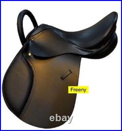 New All Purpose Leather Horse Saddle With Handle
