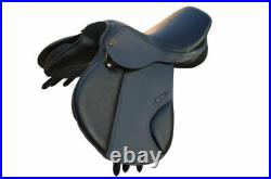New All Purpose Leather Horse Saddle black
