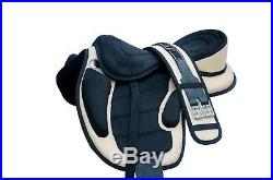 New All Purpose Treeless Horse Saddle in multi colors Size 16+ free Girth