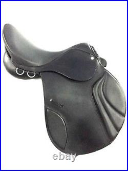 New Branded DD Leather English All Purpose Saddle Black