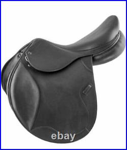 New Cow Leather All Purpose Jumping Horse Riding Saddle Size (14 To 18)