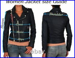 New Design Women's Leather Jacket Real Lambskin Slim Fit Over Coat Jacket ZL298