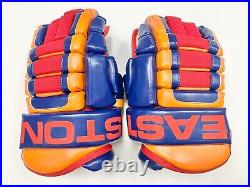 New Easton Synergy SE 6C Hockey Gloves 12 junior glove JR ice inch model orange