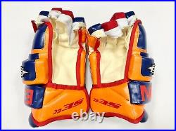 New Easton Synergy SE 6C Hockey Gloves 12 junior glove JR ice inch model orange