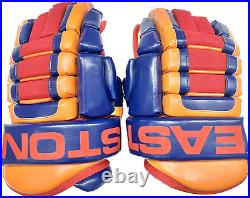 New Easton Synergy SE 6C Hockey Gloves 12 junior glove JR ice inch model orange