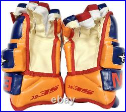 New Easton Synergy SE 6C Hockey Gloves 12 junior glove JR ice inch model orange