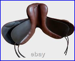 New English Close Contact All Purpose Horse Saddle, Jumping Sizes 15 to 18