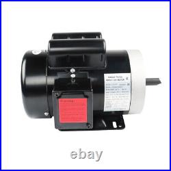 New General Purpose Motor 115/230V 3450RPM Electric Motor 56C Single Phase 2HP