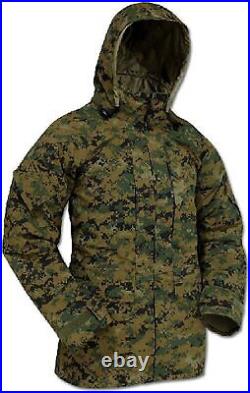 New Genuine USMC APECS Parka Marpat All-Purpose Environmental, Type II / LXS