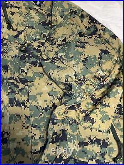 New Genuine USMC PARKA APECS MilSpec Marpat All-Purpose Environmental /XLS