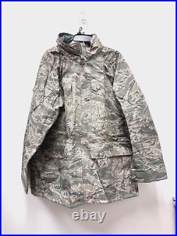 New Genuine Usaf Apecs Abu Gore Tex Tiger Stripe All Purpose Parka- X-large Long