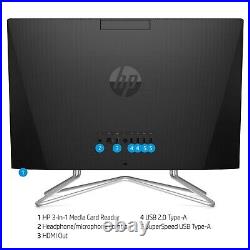 New HP 22 All-in-one Desktop Computer Pentium Silver 3.2ghz 4gb 128gb Ssd Win11