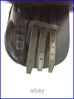 New International Branded DD Leather English All Purpose Horse Saddle