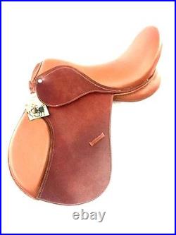 New Leather English All Purpose Jumping Saddle