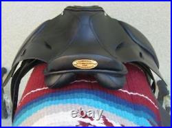 New Leather English Jump All Purpose Saddle Package Black