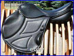 New Leather English Jumping All Purpose Horse Saddle Size 14 to 18 Inch