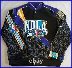 New! NBA New Orleans NOLA All Star 2008 wool Jacket