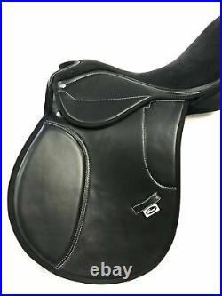 New Synthetic All Purpose Jumping Saddle Fully Synthetic/Wooden Tree/14-18