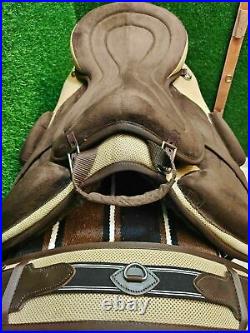 New Synthetic Treeless FREEMAX English Horse Saddle Tack All Purpose