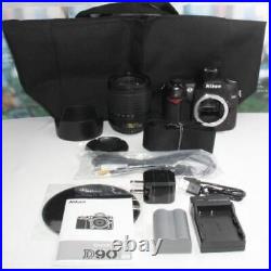 Nikon D90 with genuine all purpose lens new camera back for near and far