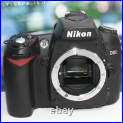 Nikon D90 with genuine all purpose lens new camera back for near and far