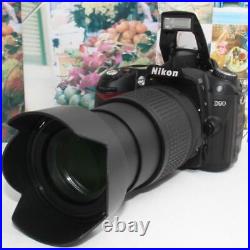 Nikon D90 with genuine all purpose lens new camera back for near range