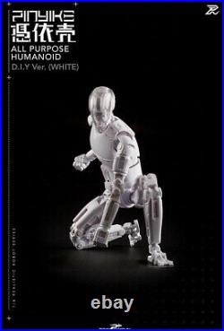 PewPew Gun 1/6 Scale All Purpose Humanoid D. I. Y. Black Version Mechanical Human