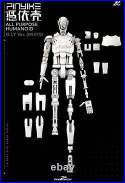 PewPew Gun 1/6 Scale All Purpose Humanoid D. I. Y. Black Version Mechanical Human