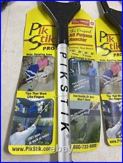 Pik Stik Pro All Purpose Reacher 20 5 Piece LOT New Orange Black GE Lexan