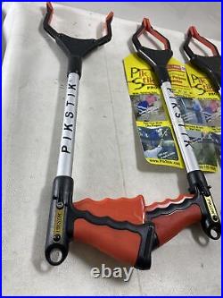 Pik Stik Pro All Purpose Reacher 20 5 Piece LOT New Orange Black GE Lexan