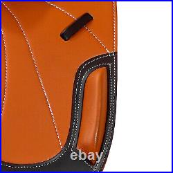 Premium Horse Saddle Leather Jumping English Riding All Purpose Tack 14-18 inch