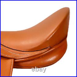 Premium Horse Saddle Leather Jumping English Riding All Purpose Tack 14-18 inch