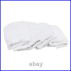 Premium White Knit T-Shirt Cotton Cleaning Rags Multipurpose Cleaning Cloths