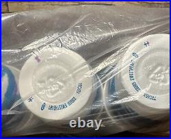 RARE SEALED NEW Lot Of 60 90s Jazz Design Styrofoam Cups Sweetheart 9oz