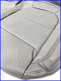 ROADWIRE Leather Seat Covers 2019-2022 Chevrolet Silverado Crew Cab Gray Perf