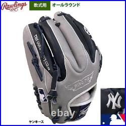 Rawlings Baseball Glove all-purpose glove 11.75 RHT Rubber ball New York Yankees