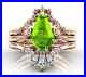 Rose-Gold-14K-Solid-Peridot-Ring-For-Women-Moissanite-Studded-Band-Design-Set-01-etur