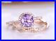 Rose-Gold-Solid-14K-Purple-Amethyst-Ring-For-Women-Moissanite-Studded-Design-Set-01-otq