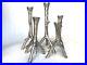 Rustic-Lodge-Country-Set-of-5-Candlesticks-Twig-Branch-Design-Shiny-Silver-01-bkkc
