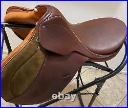 SALE! VINTAGE NEVER USED TAN COLOR Courbette ALL PURPOSE English Saddle