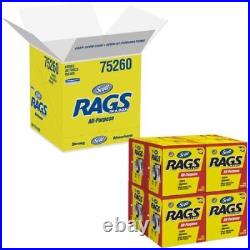 Scott RAGS IN A BOX 75260, All-Purpose, White, 200 Shop Towels per Box, 8 Boxes