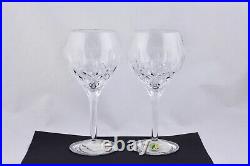 Set Of 2 Waterford Crystal Lismore Traditions All Purpose Goblets New In Box