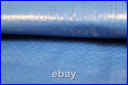 Silver Blue Tarp 30x50 ft Ground Cover 5 Mil All Season Tarpaulin Multi Purpose