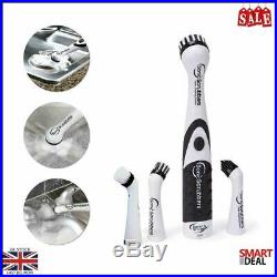 Sonic Scrubber Electric Brush Cleaning Kitchen Bathroom Home Mrs Hinch Cleaner