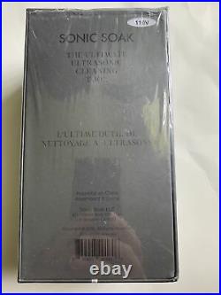 Sonic Soak The Ultimate Ultrasonic Cleaning Tool (NEW Factory Sealed)