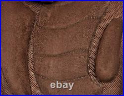 Synthetic Treeless FREEMAX English Horse Saddle Equestrian Tack 10 to 12 FM-63