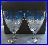 TWO-Waterford-Crystal-Mixology-Argon-Blue-All-Purpose-Goblets-Mint-New-in-Box-01-vpkg