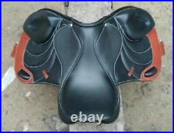 This traditional style all purpose leather saddle
