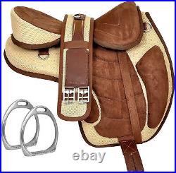 Treeless Freemax Synthetic English Horse Saddle All Purpose Riding 12 18 New