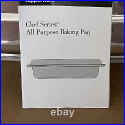 Tupperware Chef Series All Purpose Baking Pan with Seal Culinary Collection New